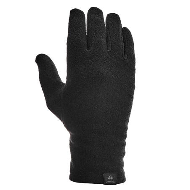 Перчатки флисовые Decathlon Glove TREK 100 black - изображение 1