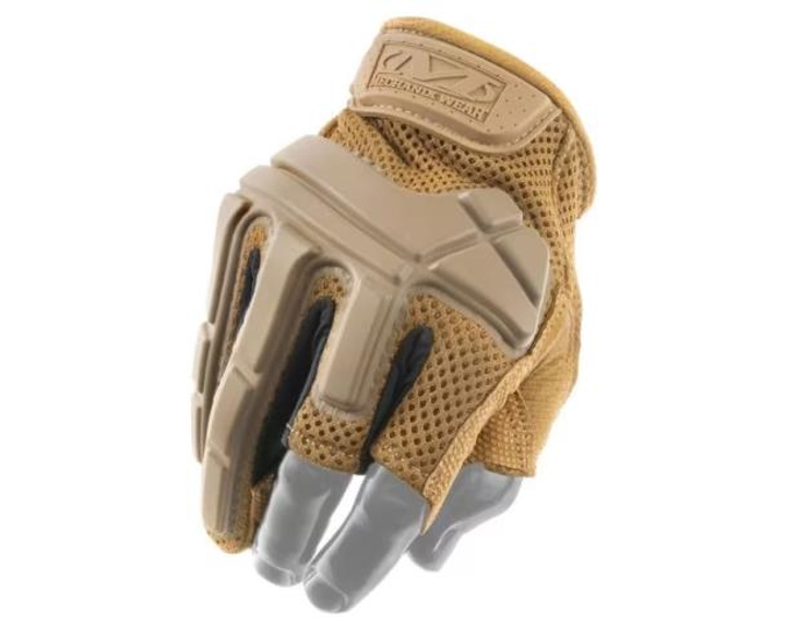 Рукавички MECHANIX M-PACT Partial Finger Gloves Coyote (MPTPF-72) - зображення 1