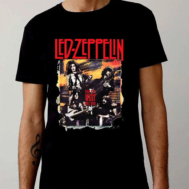 Футболка Led Zeppelin How the West Was Won PG0717 goodreclama M Чорний - Фото 1 Футболка Led Zeppelin How the West Was Won PG0717 goodreclama M Чорний - изображение 1