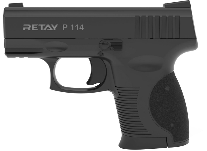 Стартовый шумовой пистолет RETAY P 114 (9 мм) Black - изображение 1