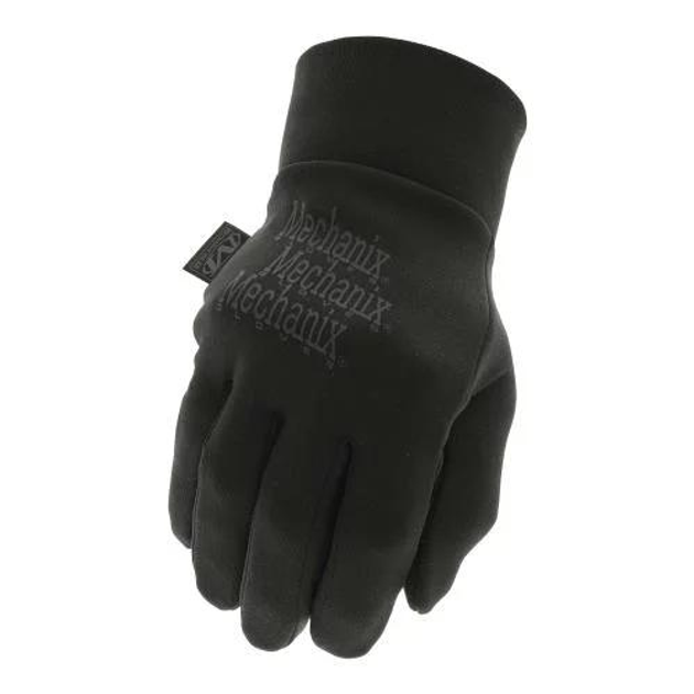 Тактичні рукавички зимові Mechanix "Coldwork™ Base Layer Coyote Gloves" Black чорні M - зображення 1