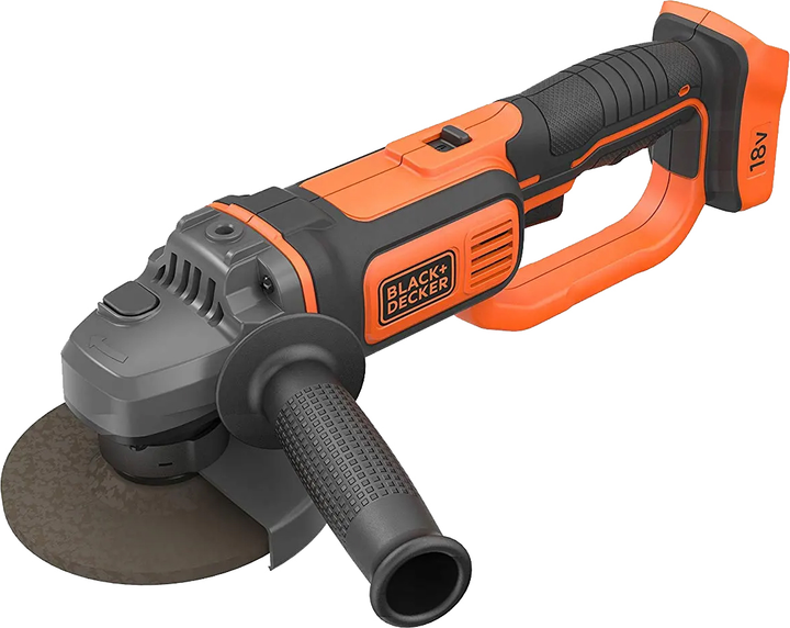 Шліфмашина кутова акумуляторна Black&Decker BCG720N-XJ - зображення 1