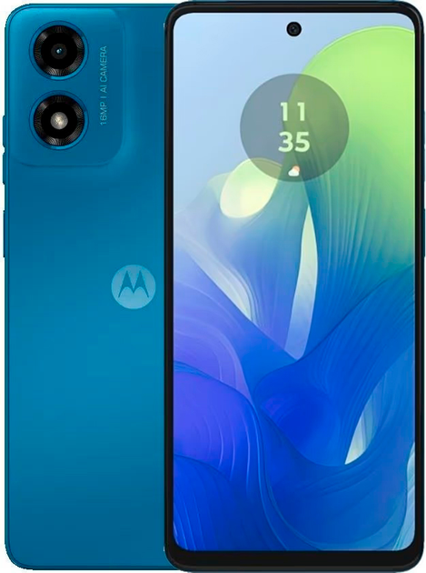 Мобільний телефон Motorola Moto G04 4/128GB Satin Blue (PB130052PL) - зображення 1