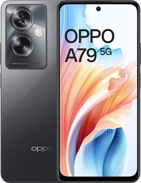 Мобільний телефон OPPO A79 5G 4/128GB Mystery Black (6932169337786) - зображення 1