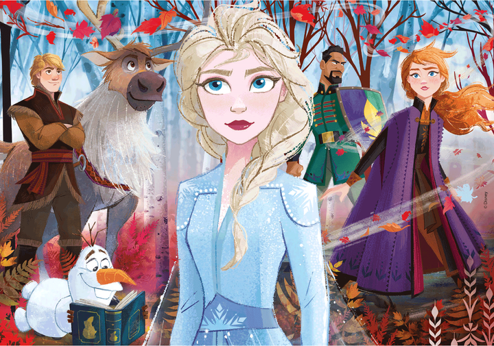 Puzzle Clementoni Frozen II 2 x 20 elementów 24759 (8005125247592) - obraz 3