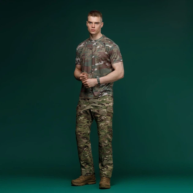 Сітчаста футболка AIR Ukrarmor Coolmax без логотипу. Легка та добре відводить вологу. Мультикам S - Фото 5 Сітчаста футболка AIR Ukrarmor Coolmax без логотипу. Легка та добре відводить вологу. Мультикам S - зображення 5