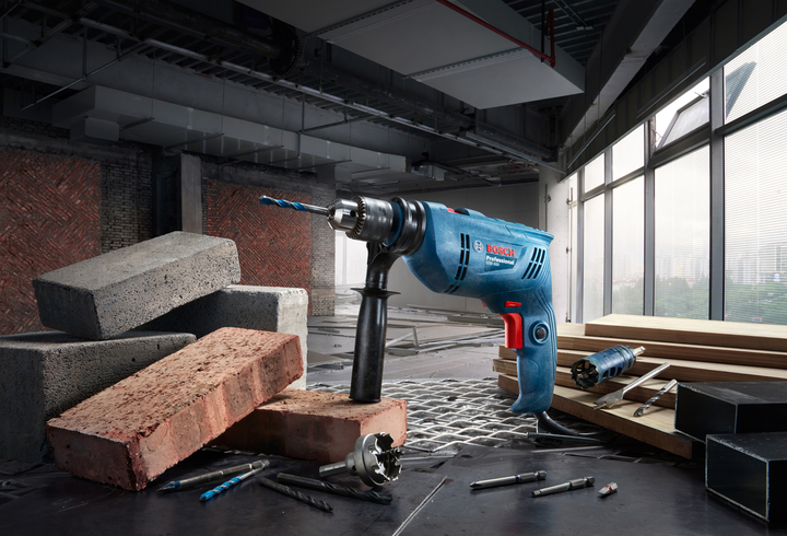 Дриль ударний Bosch Professional GSB 600 (06011A0320) - зображення 10