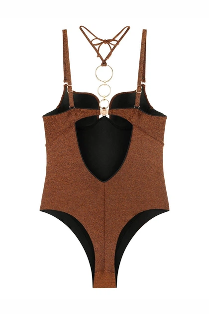 Купальник слитный push up Anabel Arto 46A/L Бронза-72 (102315) - изображение 4
