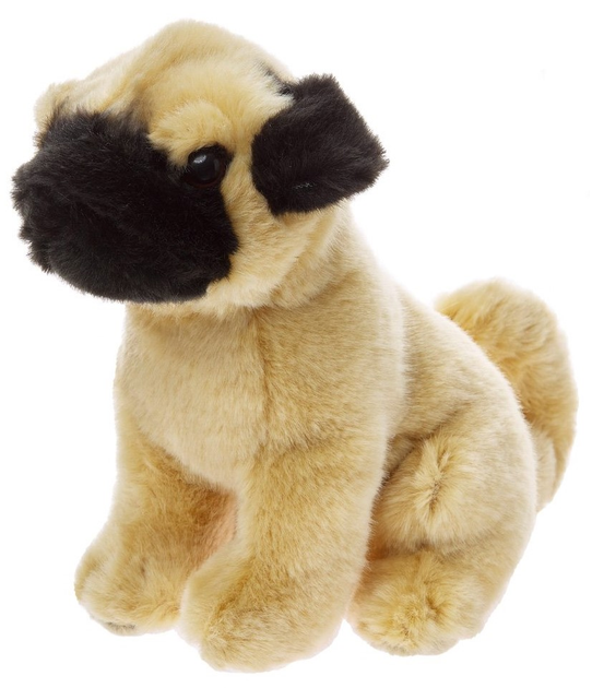 Maskotka Beppe Mops siedzący 20 cm (5901703114535) - obraz 1