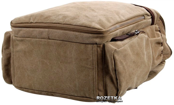 Рюкзак MS collection 1015GR Хаки - Фото 3 Рюкзак MS collection 1015GR Хаки - изображение 3