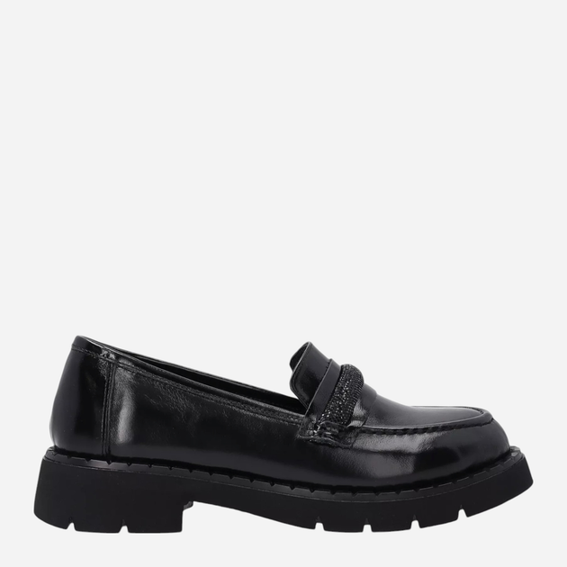 Loafersy damskie skórzane VENEZIA H001PABLOBM045 39 Czarne (5906140525548) - obraz 1