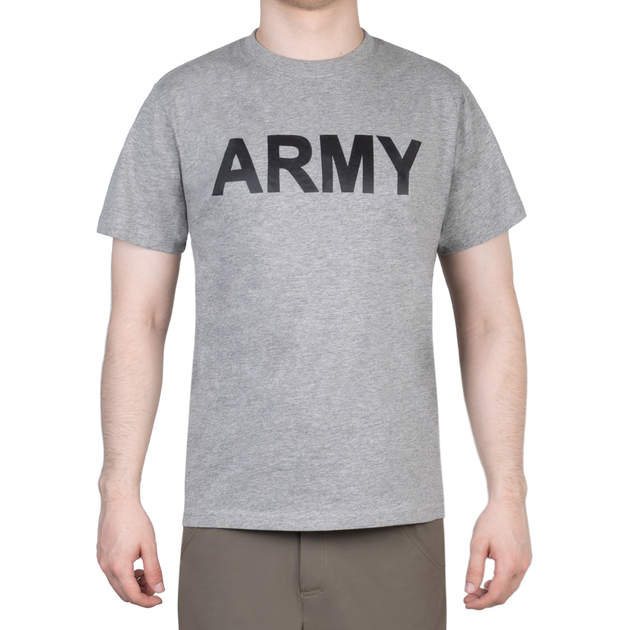 Футболка с рисунком ARMY XL Grey - изображение 1