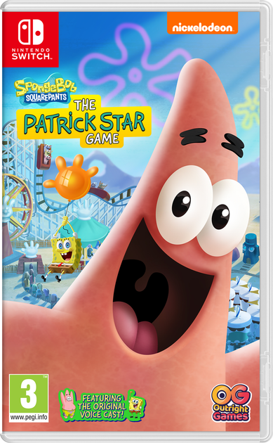 Gra Nintendo Switch Spongebob Kanciastoporty: Gra Patryka Rozgwiazdy (Kartridż) (5061005353862) - obraz 1