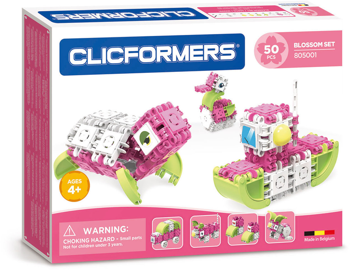 Конструктор Clicformers Blossom Kit 50 деталей (8809465535629) - зображення 1