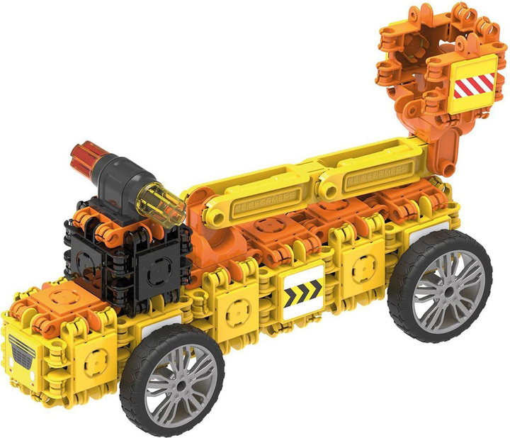 Klocki konstrukcyjne Clicformers Construction Kit 6 w 1 Samochody budowlane 74 elementy (8809465532864) - obraz 3