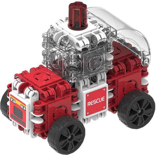 Klocki konstrukcyjne Clicformers Rescue Kit 7 w 1 Straż pożarna 73 elementów (8809465532888) - obraz 5