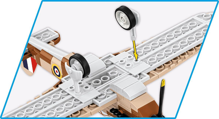 Конструктор Cobi HC WWII Hawker Hurricane Mk. I 138 деталей (5902251058661) - зображення 4