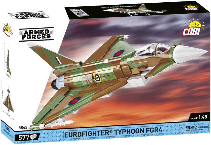 Конструктор Cobi Eurofighter Typhoon FGR4 GiNA 577 деталей (5902251058432) - зображення 1