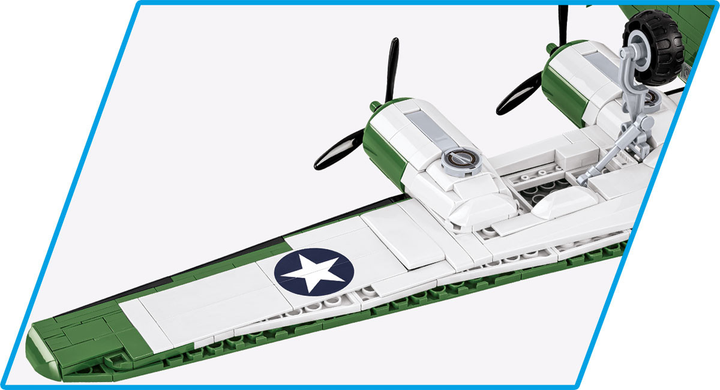 Klocki konstrukcyjne Cobi Consolidated B-24 Liberator 1445 elementów (5902251057398) - obraz 9