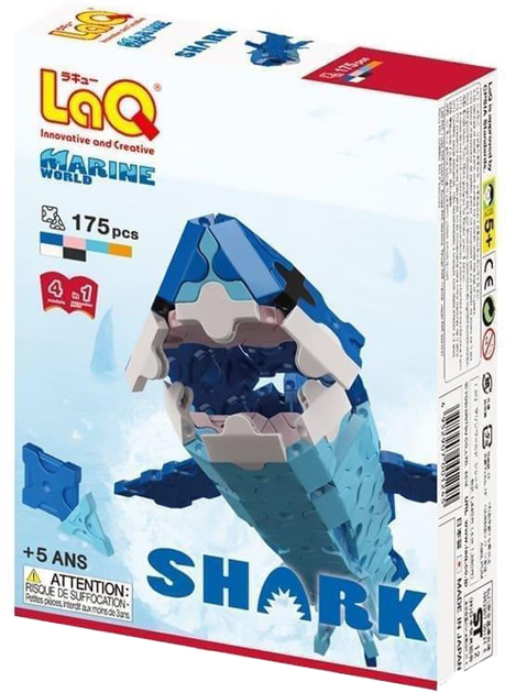 Конструктор LaQ Shark 175 деталей (4952907001245) - зображення 1