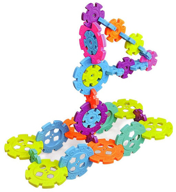 Конструктор LEAN Toys Snow Flake Сніжинки 120 деталей (5905515351263) - зображення 3