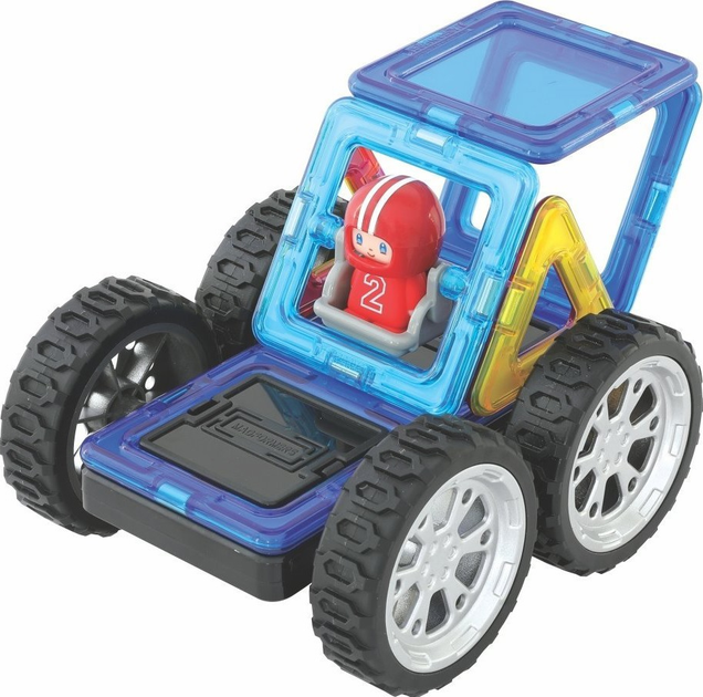 Конструктор магнітний Magformers Kart Rally Kit 9 деталей (0730658070222) - зображення 3