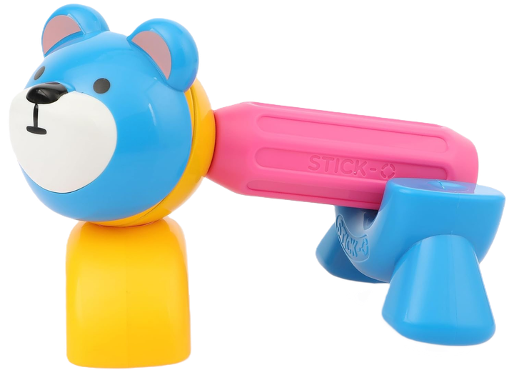 Klocki magnetyczne Magformers Stick O Peek A Boo Niedźwiedź 10 elementów (0730658902097) - obraz 5