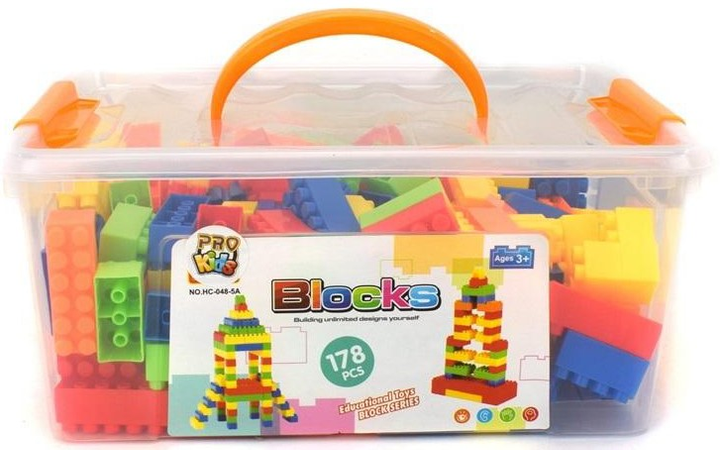 Конструктор Pro Kids Building Blocks 178 деталей (5903943001194) - зображення 1