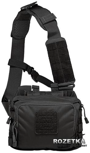 Сумка тактична для прихованого носіння зброї 5.11 Tactical 2-Banger Bag 56180 Чорний (2000980333059) - зображення 1
