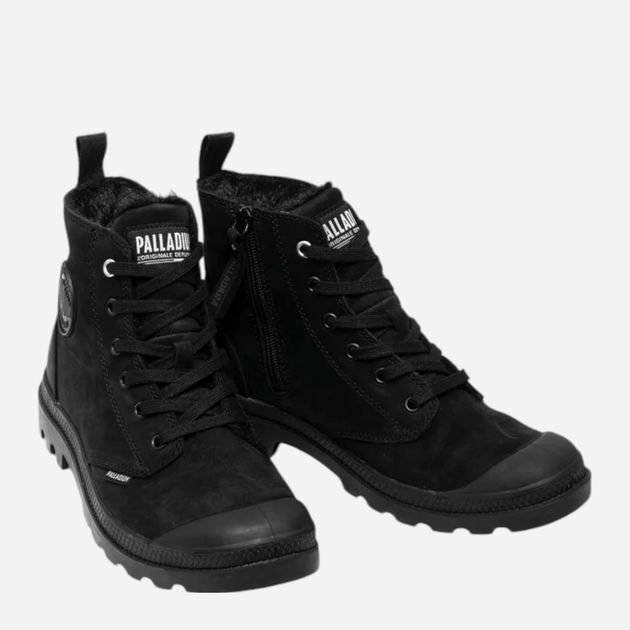 Чоловічі зимові черевики Palladium Pampa Hi Zip Wl 05982-010-M 44 (9.5UK) 28.5 см Чорні (889423469157) - зображення 3