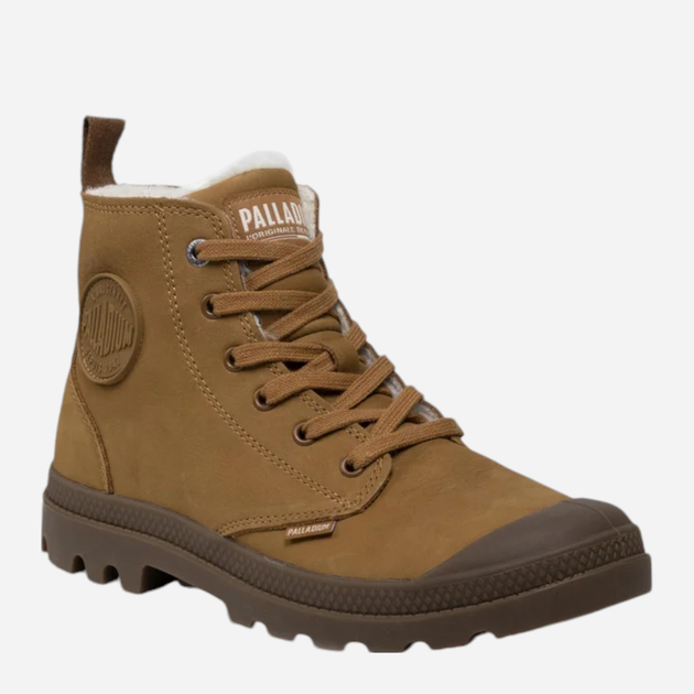 Чоловічі зимові черевики високі Palladium Pampa Hi Zip Wl 05982-257-M 44.5 (10UK) 29 см Гірчичні (889423277738) - зображення 2