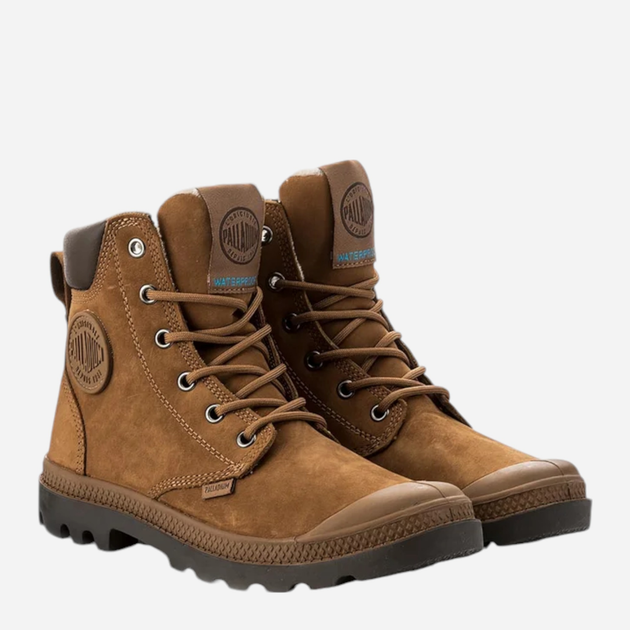 Чоловічі зимові черевики Palladium Pampa Sport Cuff Wps 72992-697-M 42 (8UK) 27 см Коричневі (886890513413) - зображення 3
