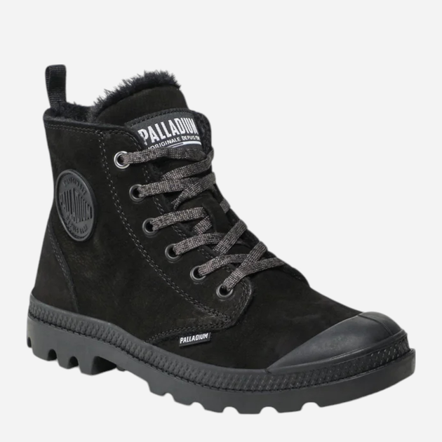 Жіночі зимові черевики високі Palladium Pampa Hi Zip Wl 95982-010-M 41 (7UK) 26 см Чорні (886890788828) - зображення 2