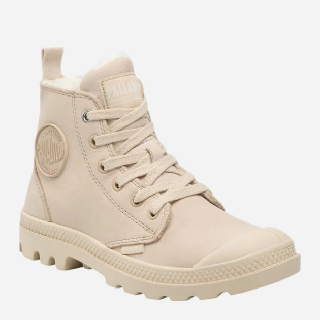 Жіночі зимові черевики високі Palladium Pampa Hi Zip Wl 95982-217-M 36 (3.5UK) 22.5 см Бежеві (889423784915) - зображення 2