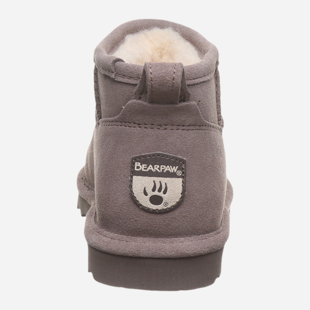 Śniegowce mukluki damskie niskie Bearpaw Shorty 2860W-067 38 (5UK/7US) 24 cm Szare (889918944725) - obraz 5