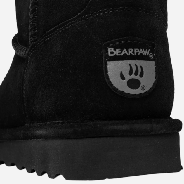 Жіночі уггі Bearpaw Shorty 2860W-011 38 (5UK/7US) 24 см Чорні (889918754461) - зображення 6