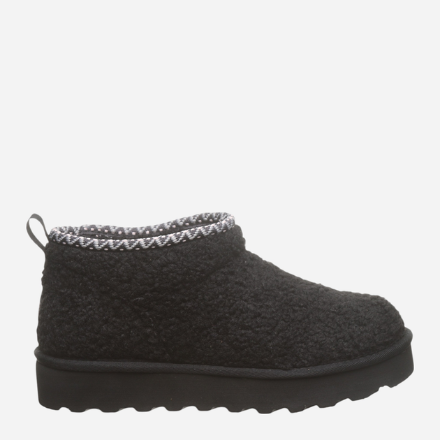 Śniegowce mukluki damskie z futerkiem Bearpaw Snuggle Daphne Deco 3192W-011 40 (7UK/9US) 26 cm Czarne (889918978348) - obraz 1