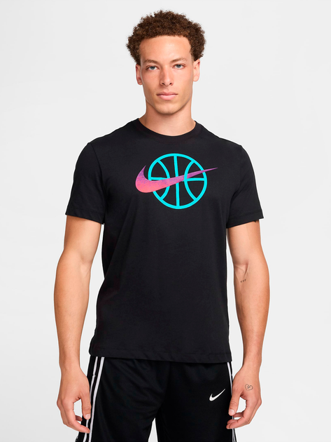 Акція на Футболка чоловіча Nike M Nk Df Tee Oc Dna 2 FZ8091-010 M Чорна від Rozetka