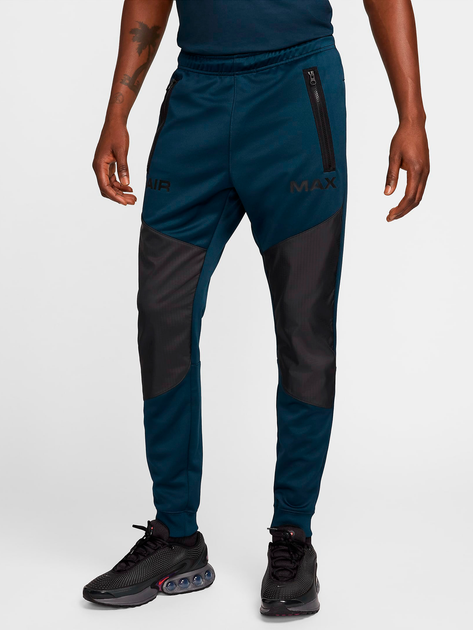 Акція на Спортивні штани чоловічі Nike M Nsw Air Max Pk Jogger HF6599-478 M Зелені від Rozetka