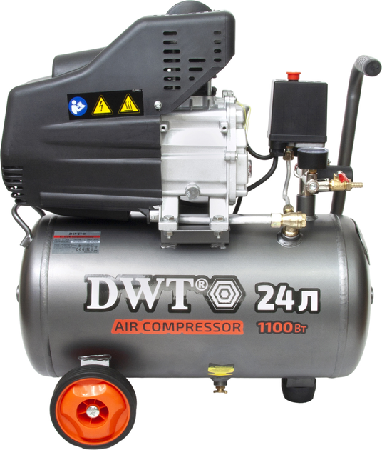Компрессор воздушный DWT K11-24 24 л - изображение 1