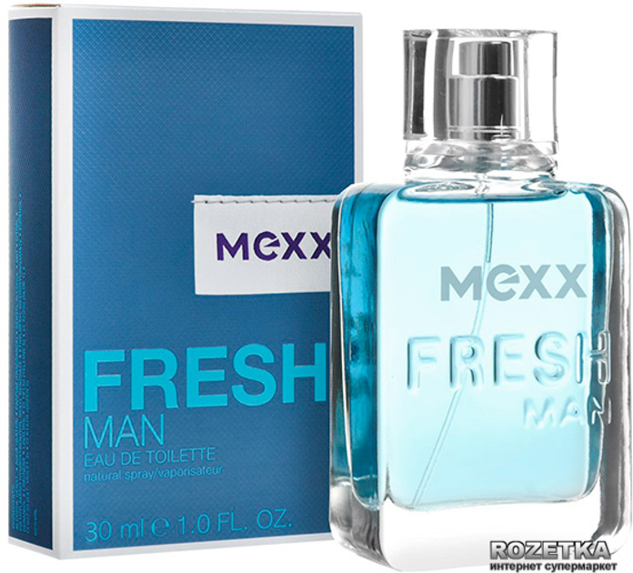 Туалетная вода для мужчин Mexx Fresh Man 30 мл (737052682198) – купить ...
