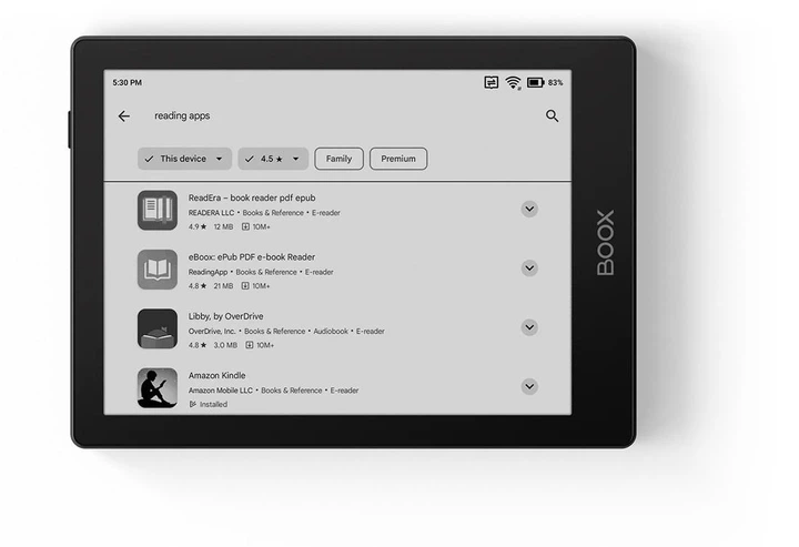 Электронная книга Onyx Boox Go 6 black Экран 6 дюймов – фото
