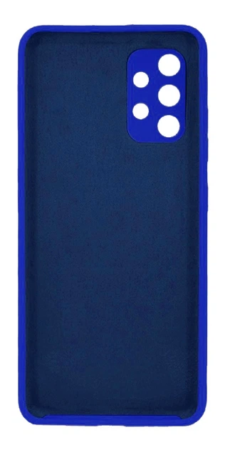 Чохол Silicone case Camera Protective Samsung A53 (26) яскраво синій Neon blue - зображення 3