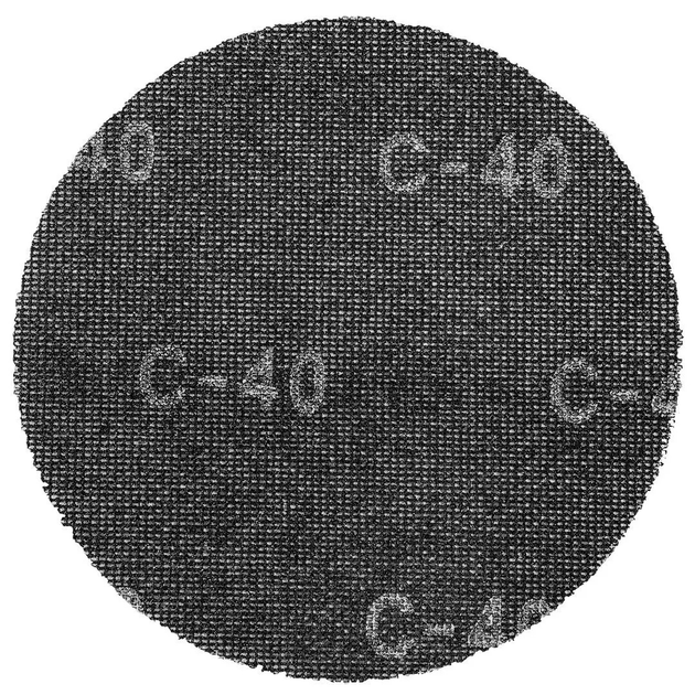 Набір сіток абразивних Graphite на липучці 225 мм K40 10 шт. 55H743 (5902062502704) - зображення 1