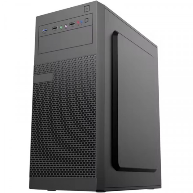 Корпус для компьютера Casecom GN-3204 500W-120mm USB 3.0 ATX Black (GN-3204-500) - зображення 2