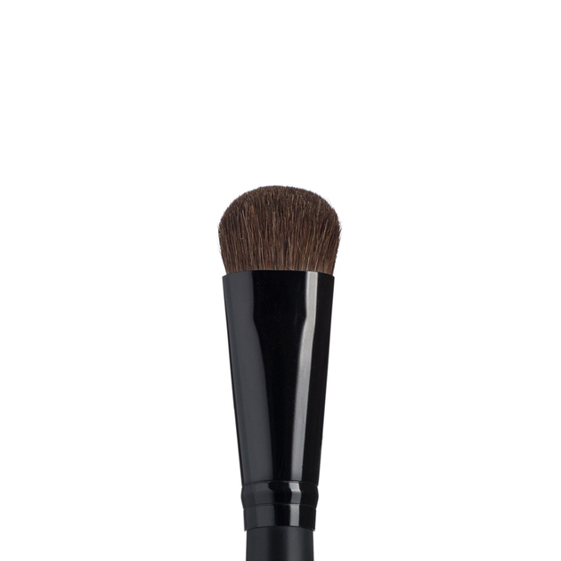 Кисть для макіяжу для нанесення тіней Parisa Cosmetics натуральна Р-09 - изображение 2