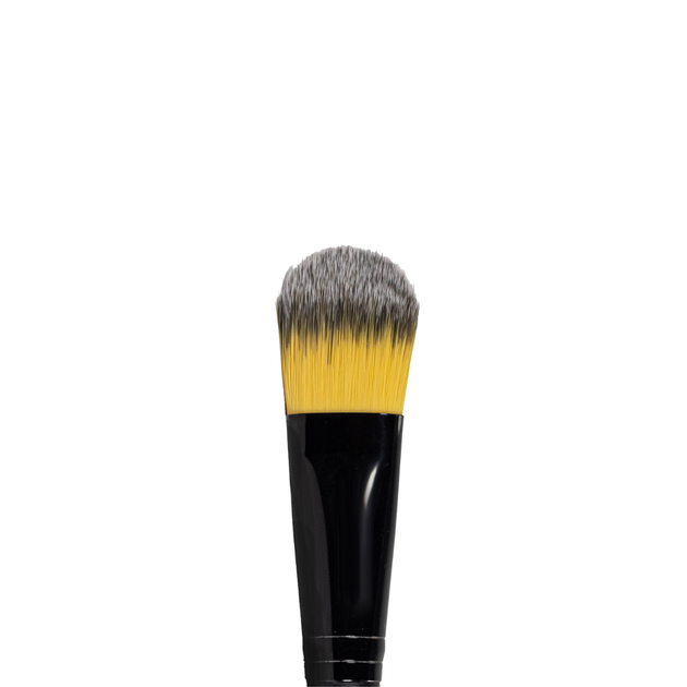 Пензлик для тональної основи Parisa Cosmetics натуральний Р-08 - Фото 2 Пензлик для тональної основи Parisa Cosmetics натуральний Р-08 - изображение 2