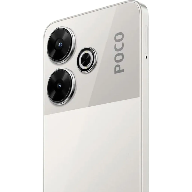 Смартфон Xiaomi Poco M6 4G 6/128GB Silver (Global Version) – фото