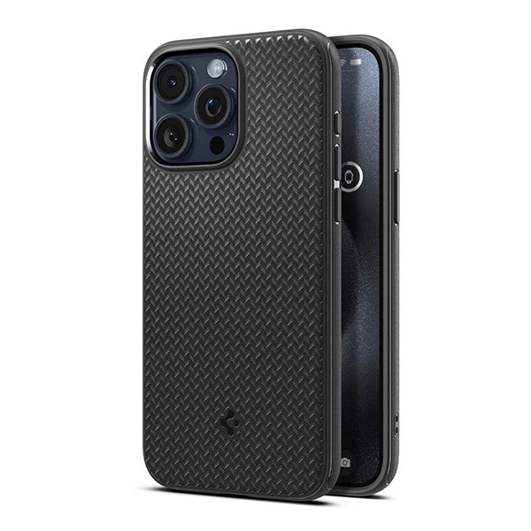 Чехол Spigen Mag Armor Case with MagSafe для iPhone 14 Pro Max - Black - Фото 1 Чехол Spigen Mag Armor Case with MagSafe для iPhone 14 Pro Max - Black - изображение 1