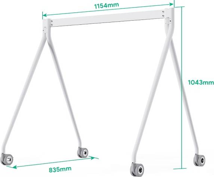 Підлогова стійка Yealink MB-FloorStand-650T для дошки для нарад 65" (3311041) - зображення 3